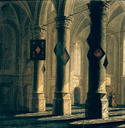 Innenraum einer Kirche von Anthonie Delorme